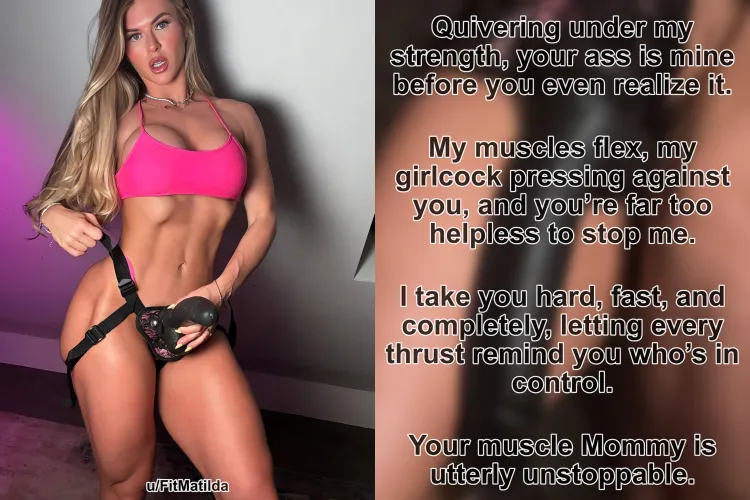 Too Weak to Resist Her Girlcock