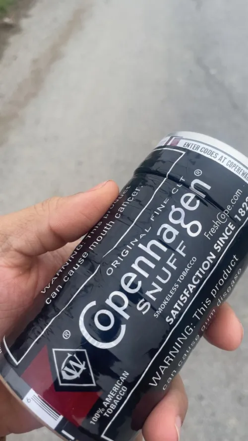 Treated myself to a roll of cope snuff