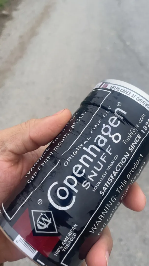 Treated myself to a roll of cope snuff