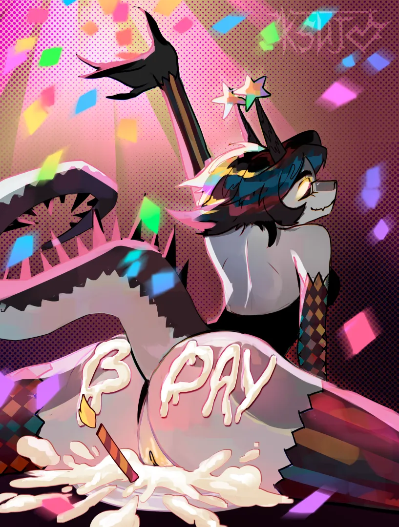 Want to join the b-day party? Grab a piece of cake! (ksujo) [F]