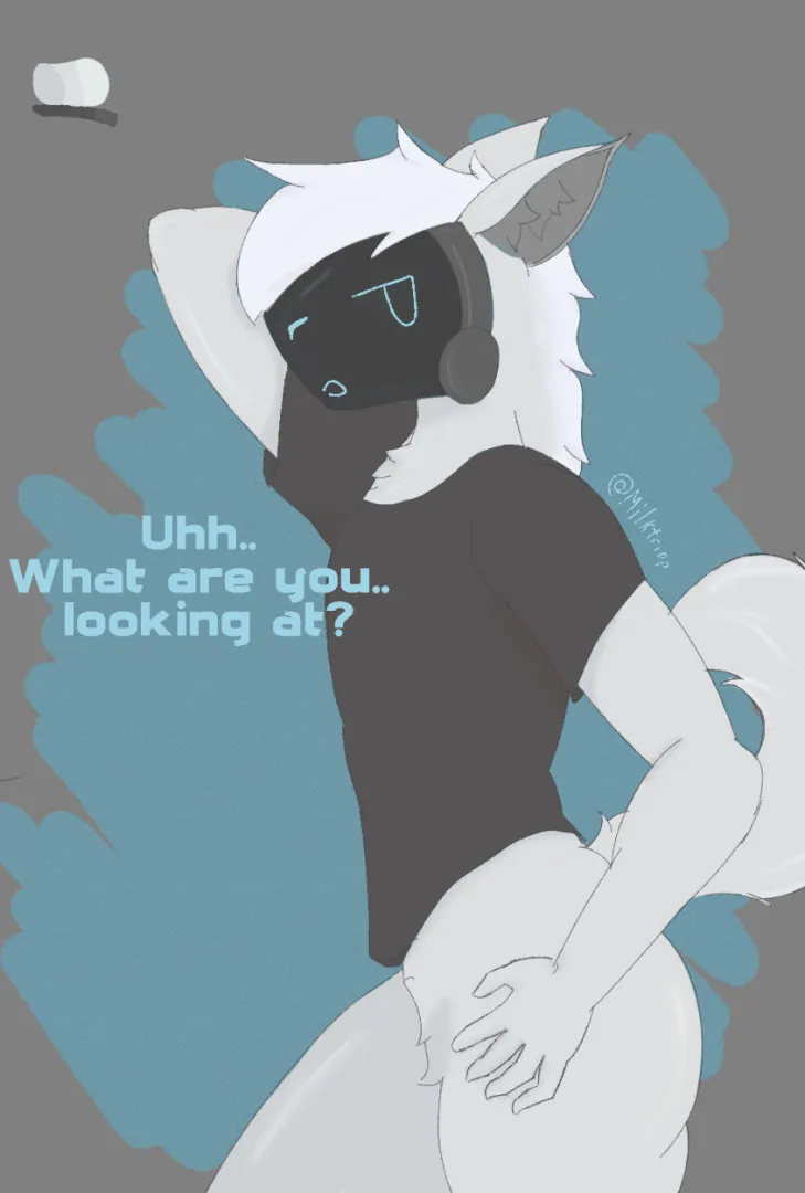 Where are you looking..? (Art by me!!)
