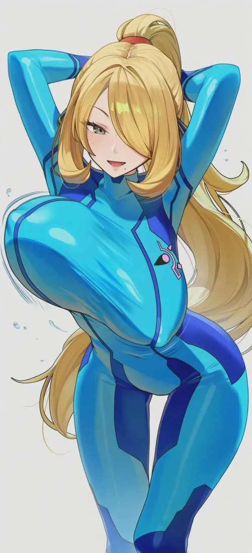 Zero suit Cynthia (circle_ueponzu)