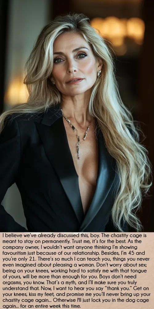 A company owner thrives on control