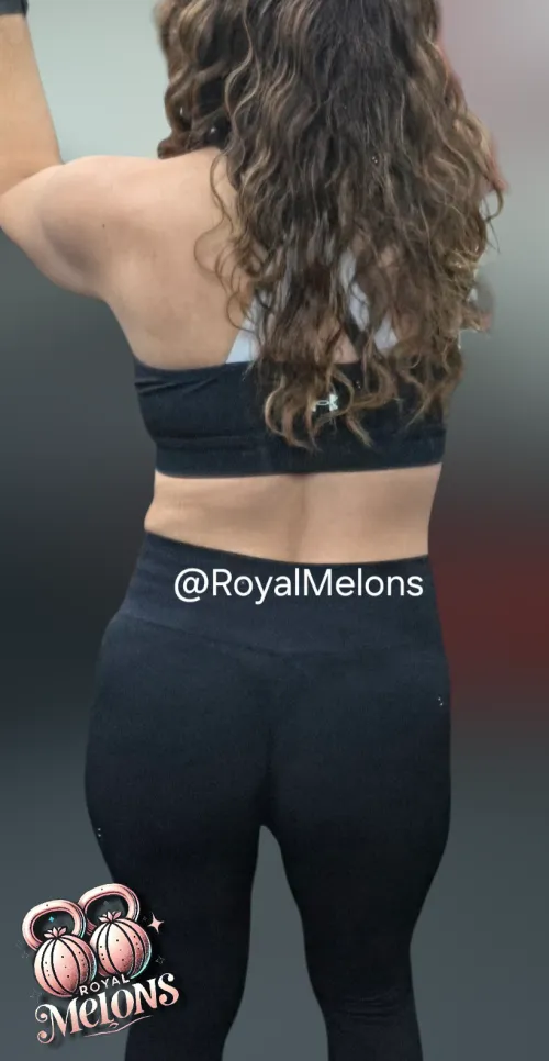 Back day view… working on more than just strength