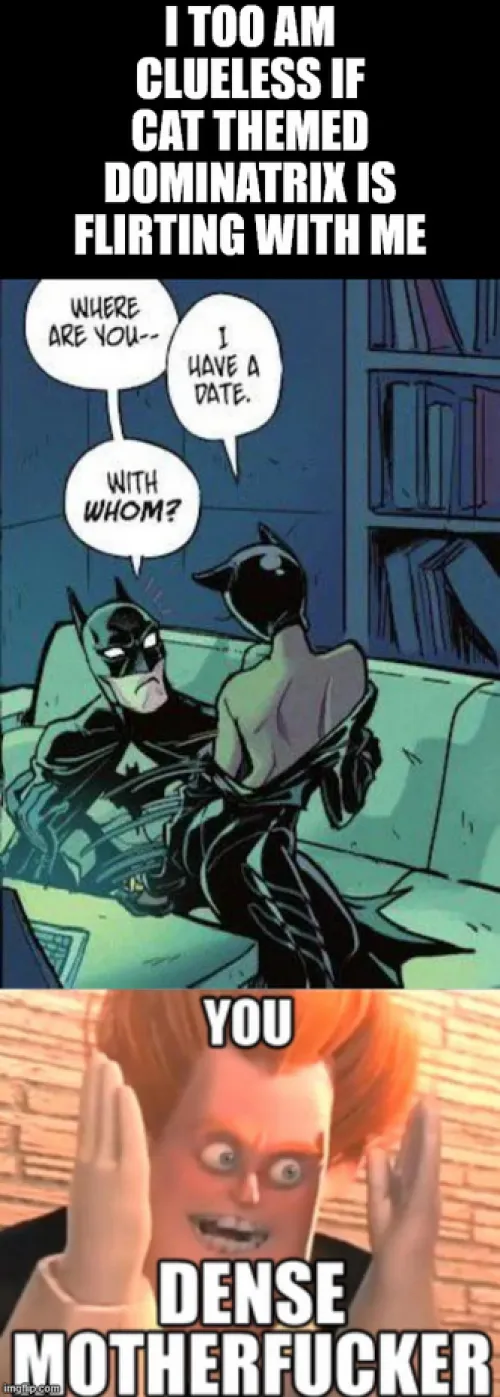 Batman is disaster lesbian confirmed!