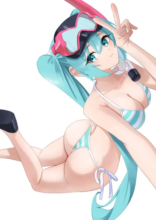 Hatsune Miku [Vocaloid] (Amaama, Beccyonaika1)