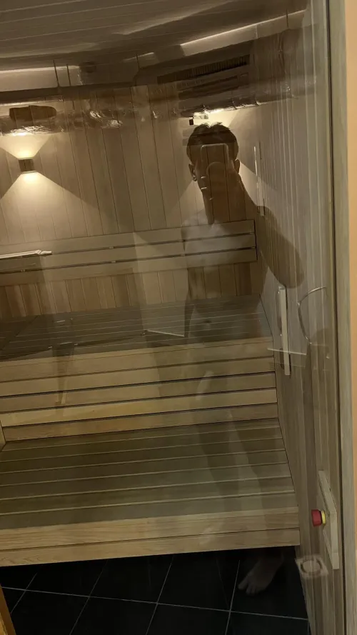 I hope you like a little tease - what happens in the sauna, stays in the sauna