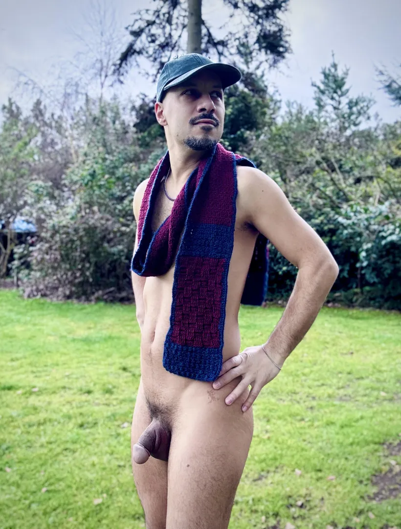 I made this scarf! ☺️