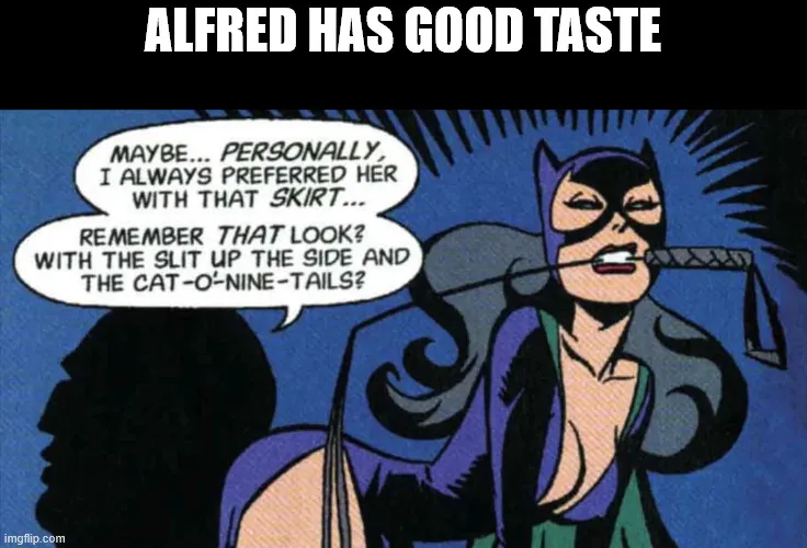 I swear I'm reading Catwoman comics for the BDSM references and not the plot.