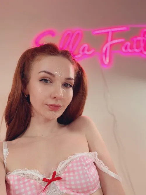 In my happy place when covered in cum