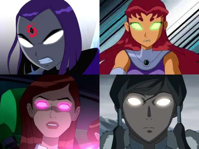 Is it weird to say that the first time i masturbated was to glowing eyes? Whenever i saw a girl with magical glowing eyes like in Teen Titans Ben 10 or Avatar, it would always turn me on and it would eventually led me to jerk off to them, and sometimes i