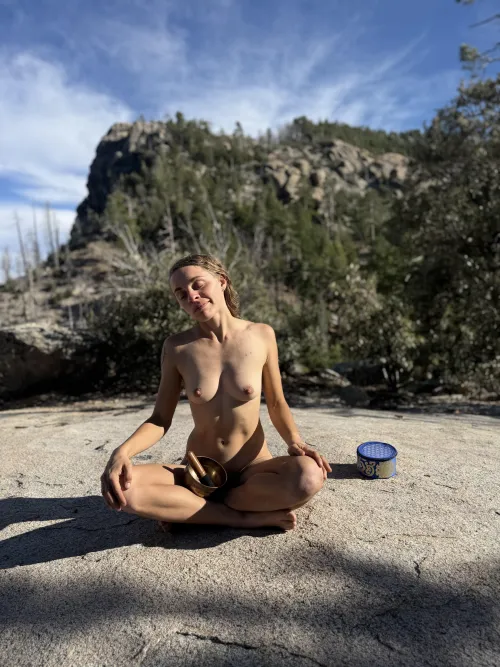 Meditation in nature