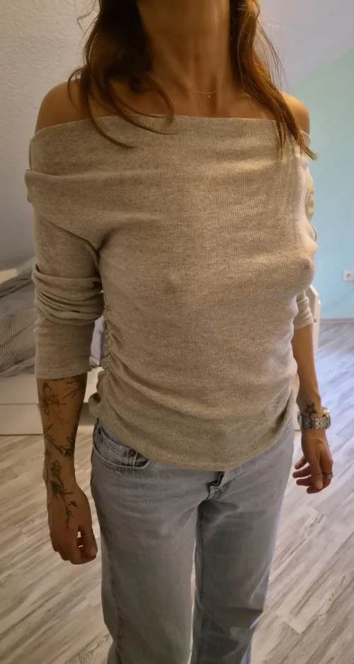 Mein Lieblings schulterfreies Oberteil