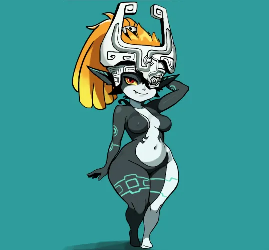 Midna is a chubby bratt (by TheLewdTheory)