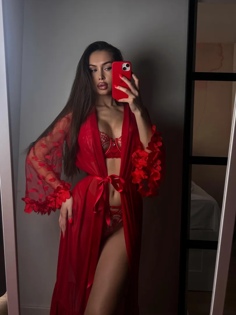 My fav red set and my fav beautiful robe 