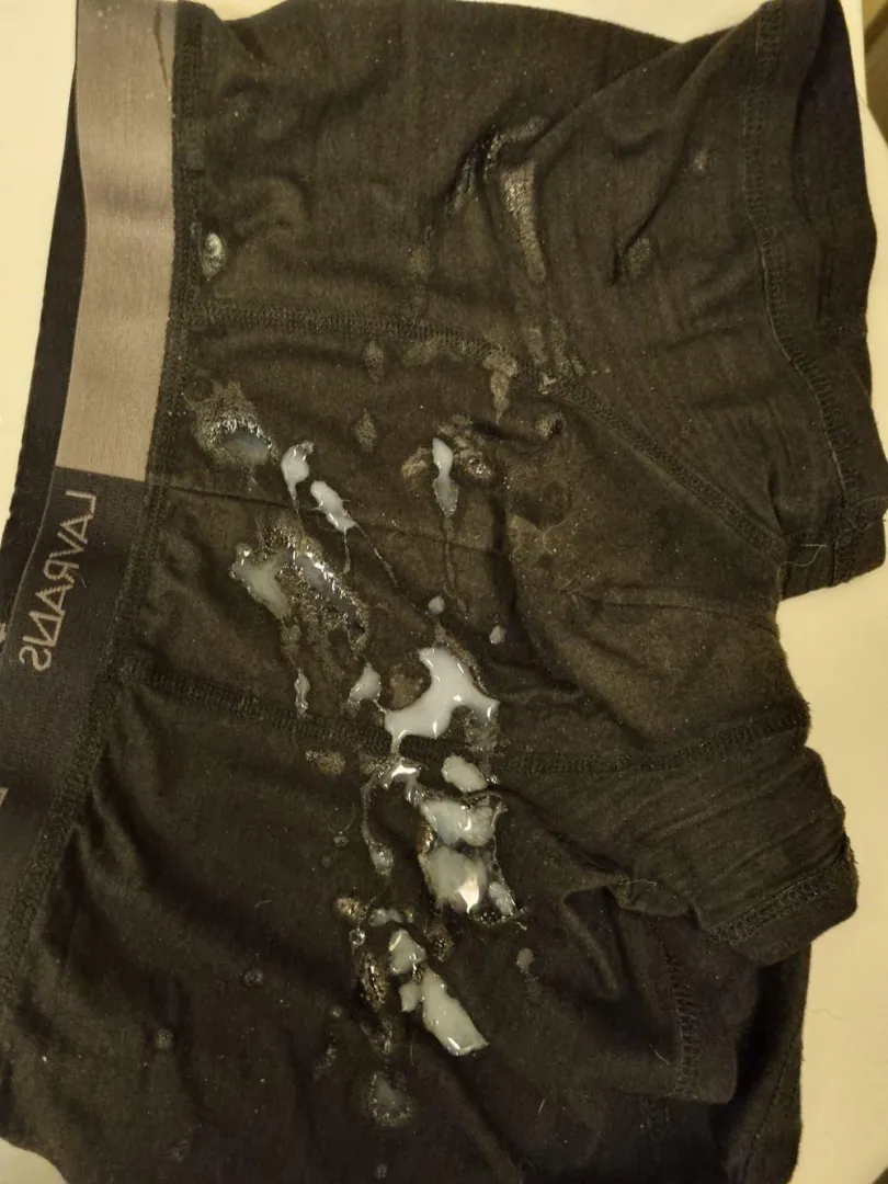 My load on my boxers