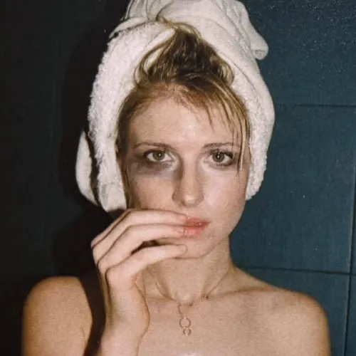 no caption necessary. in fact, I would say a caption would distract from the content. I mean, and if you really wanna get into it, I think it was Shakespeare who sai-