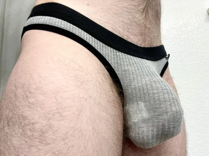 Nothing quite like a classic ribbed grey