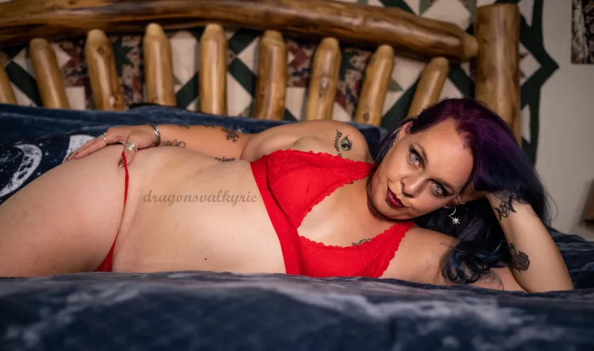 Red is the perfect compliment to desire