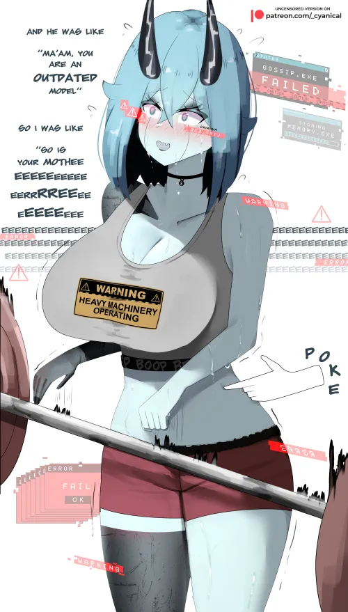 Silly Girl Gets Pranked and Destroys Gym Floor [OC]