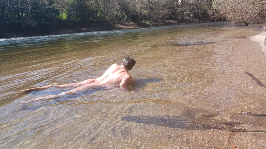 Spring time in the river