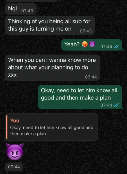 [UPDATE] My new sub’s boyfriend is DEFINITELY a cuck in the making 