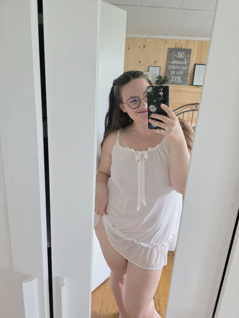 What I'll be wearing when my husband gets home from work tonight