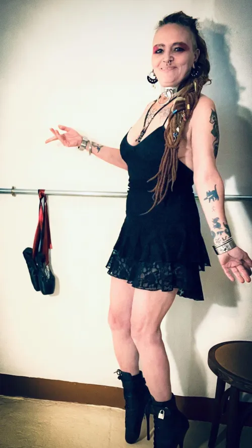 Who said ballet was only about grace? In my world, we add weight, steel, and a lot of attitude.