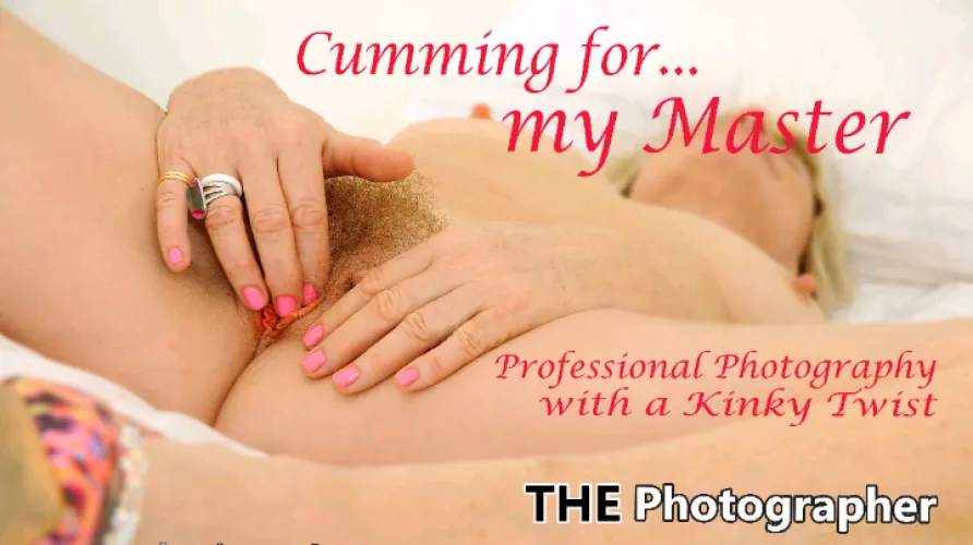 A good sub doing as instructed.