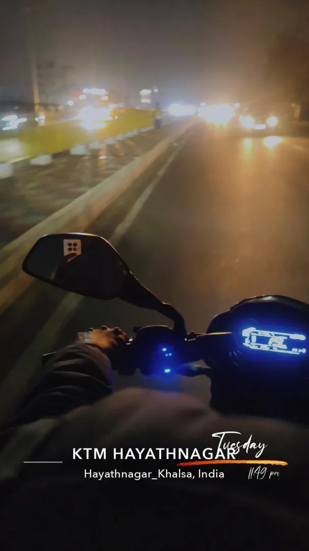 Any females are feeling lonely rn ala bhayata thirugudham vasthara bike ride ki [M]25 for [F] at hyderabad