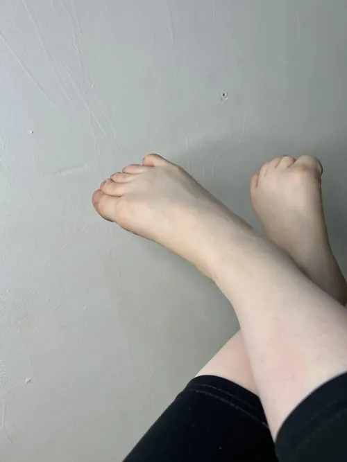 Come rub and sniff my albino feet