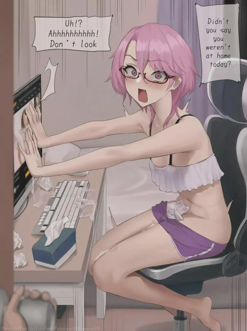 F4A you caught you sister doing something she shouldn't. Would you use it to blackmail her? Try to join the fun?