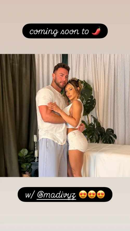 Finally will record with a handsome man, hope he fuck her in all holes