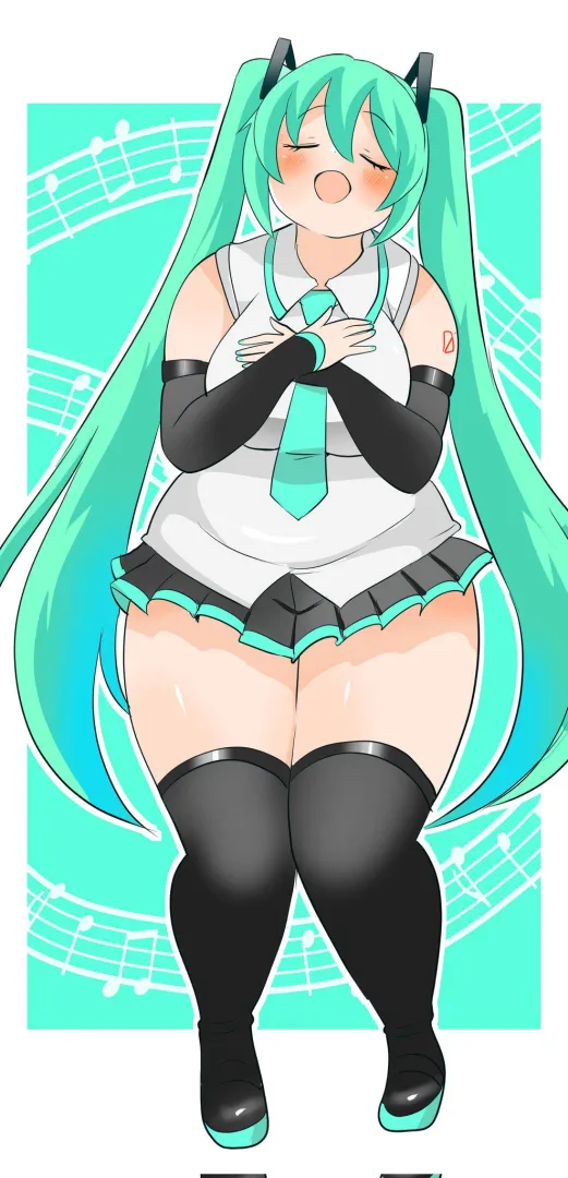 Hatsune Miku singing her heart out (toysikisizuoka) [Vocaloid]