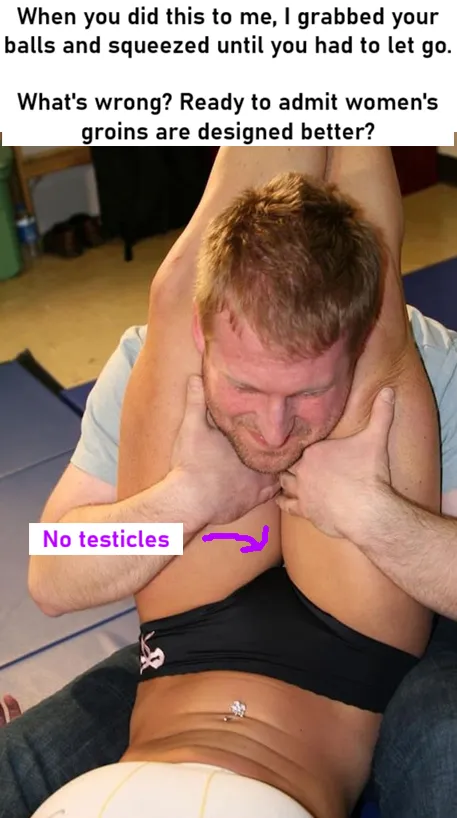 Headscissors are a woman-only tactic