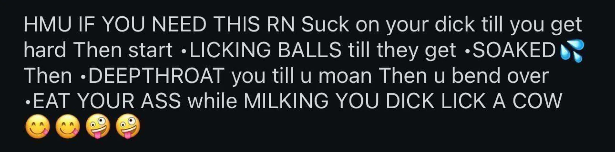 Hmu if u discreet and not far from lions park ;) if u discreet