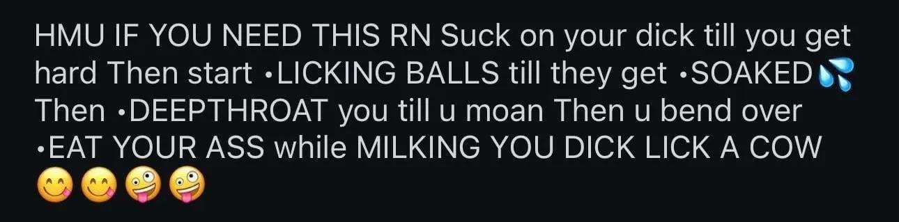 Hmu if u discreet and not far from lions park ;) if u discreet