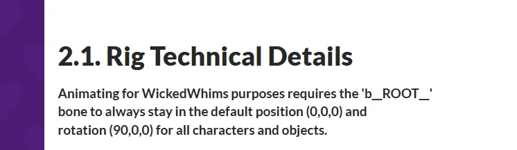 How do you make animations if b_ROOT can't move? I want to make more dancing animations, but I don't know what she could do besides twerk if b_ROOT can't move. Her legs could move but she would just be like dancing in place while standing.