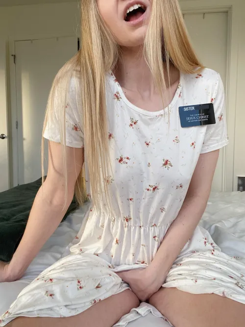 I couldn’t help it anymore