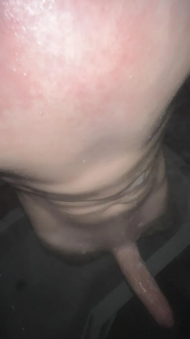 Just a soapy 18yr old dick showering with the door open.