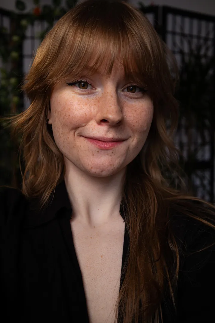 Just face today, enjoy the freckles