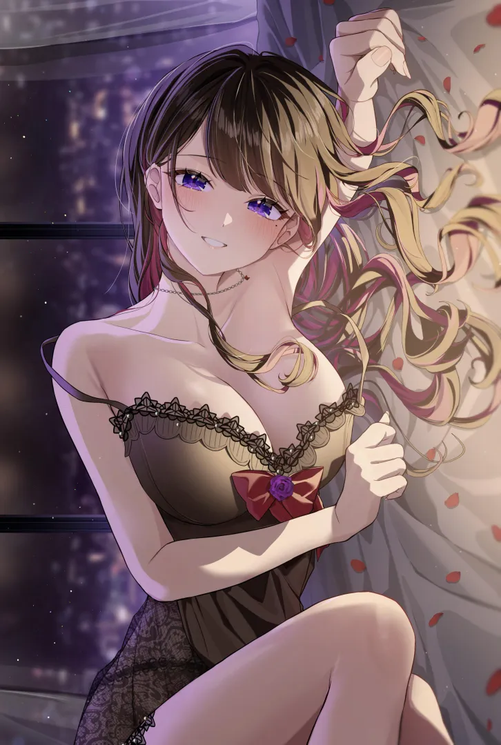 Koinoya Mai in black babydoll (みるるん / millymiruru) [VKano]