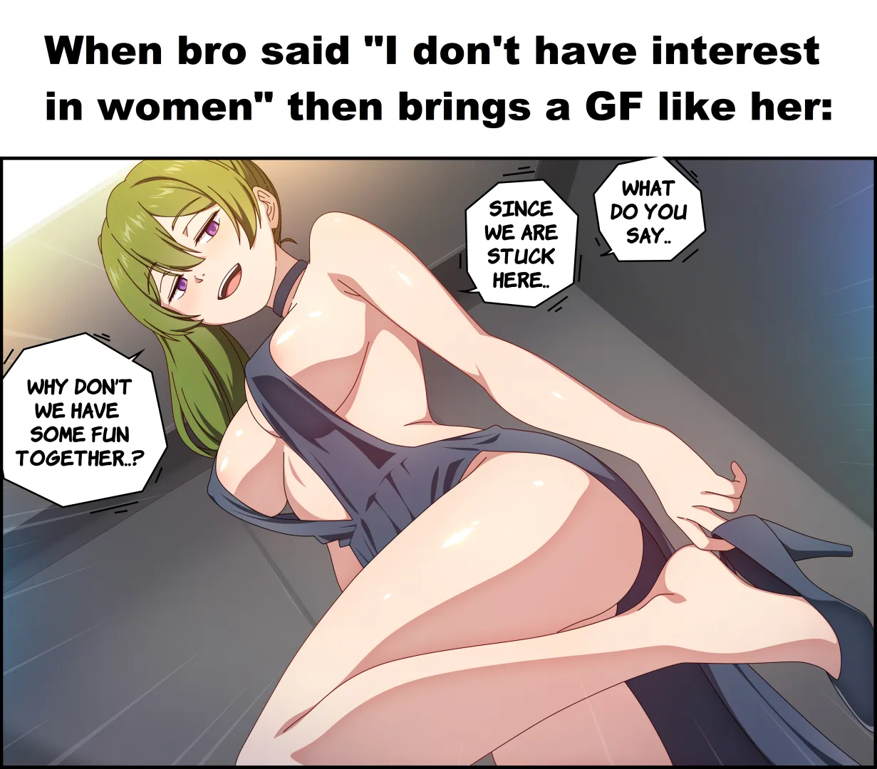 Lord have mercy, because she won't