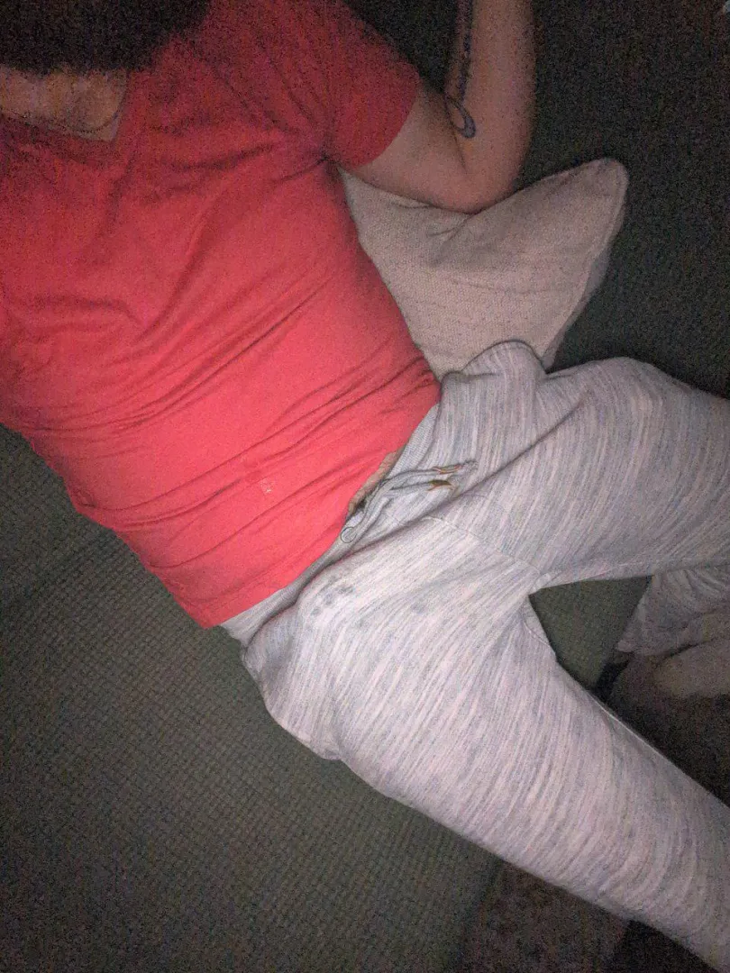 Lounging on the couch