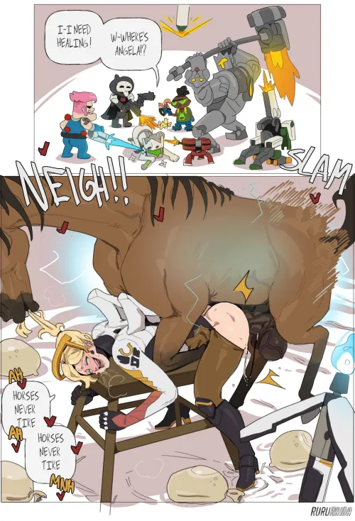 Mercy has priorities (ruru-raida)