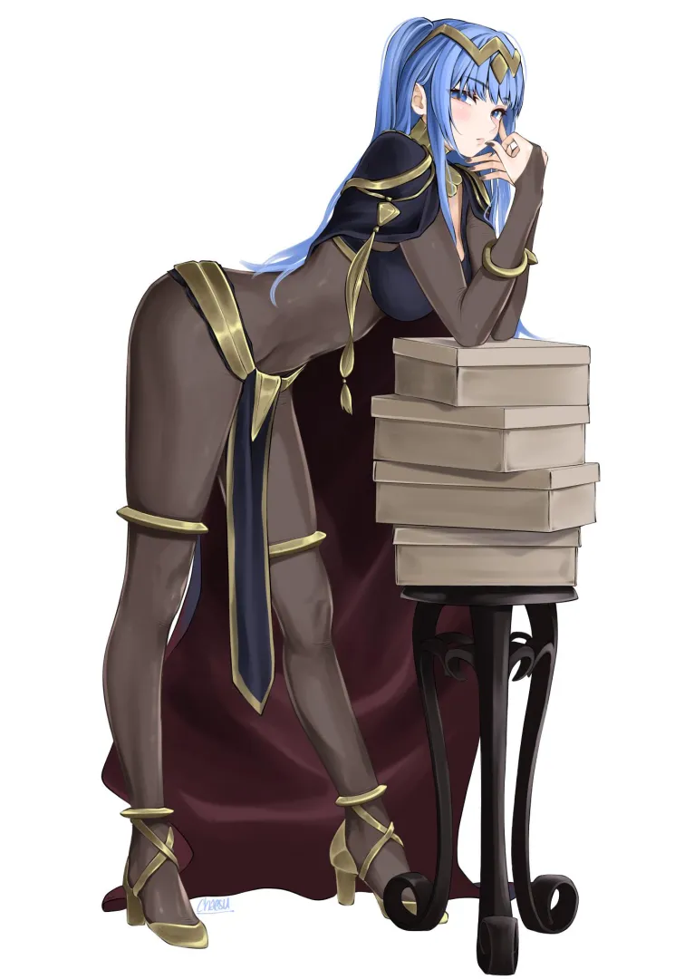 Minah Cosplaying Tharja (Chaesu) [Original]