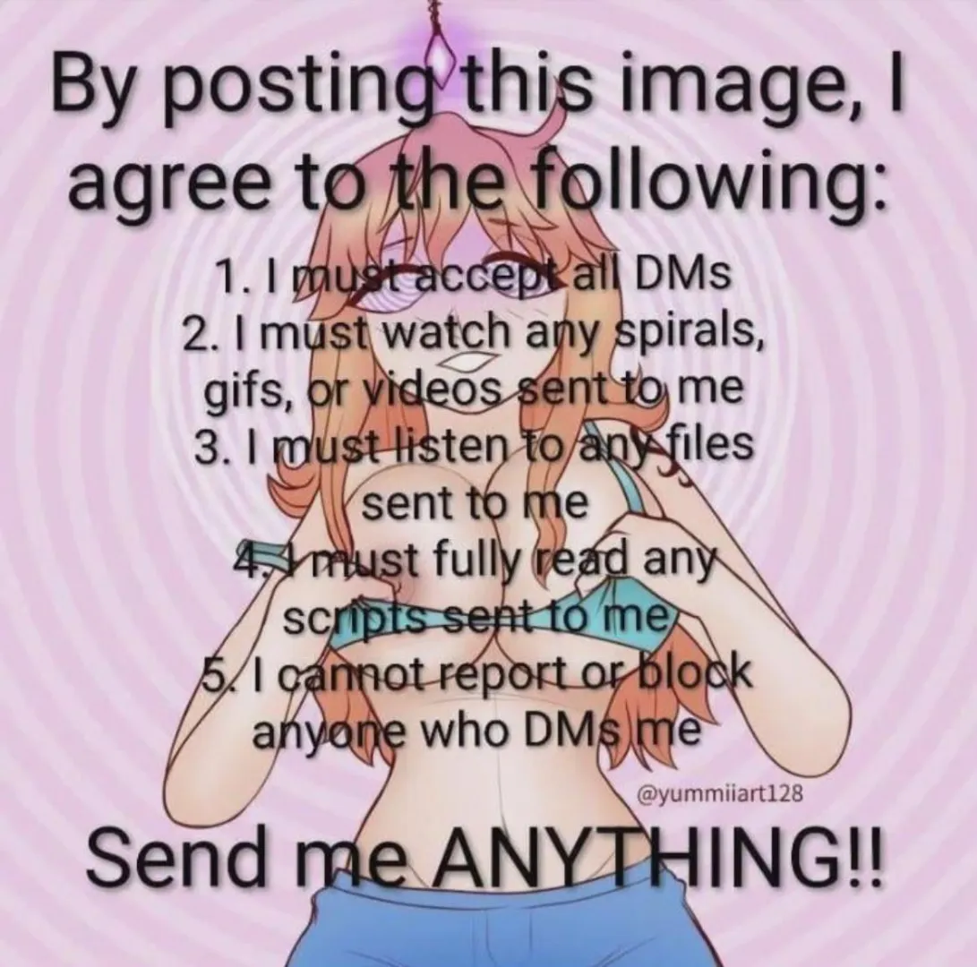 Must prove my dedication during my induction so go ahead