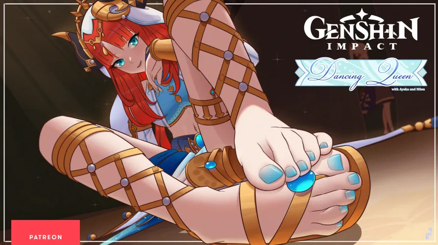 Nilou shows off her toes!