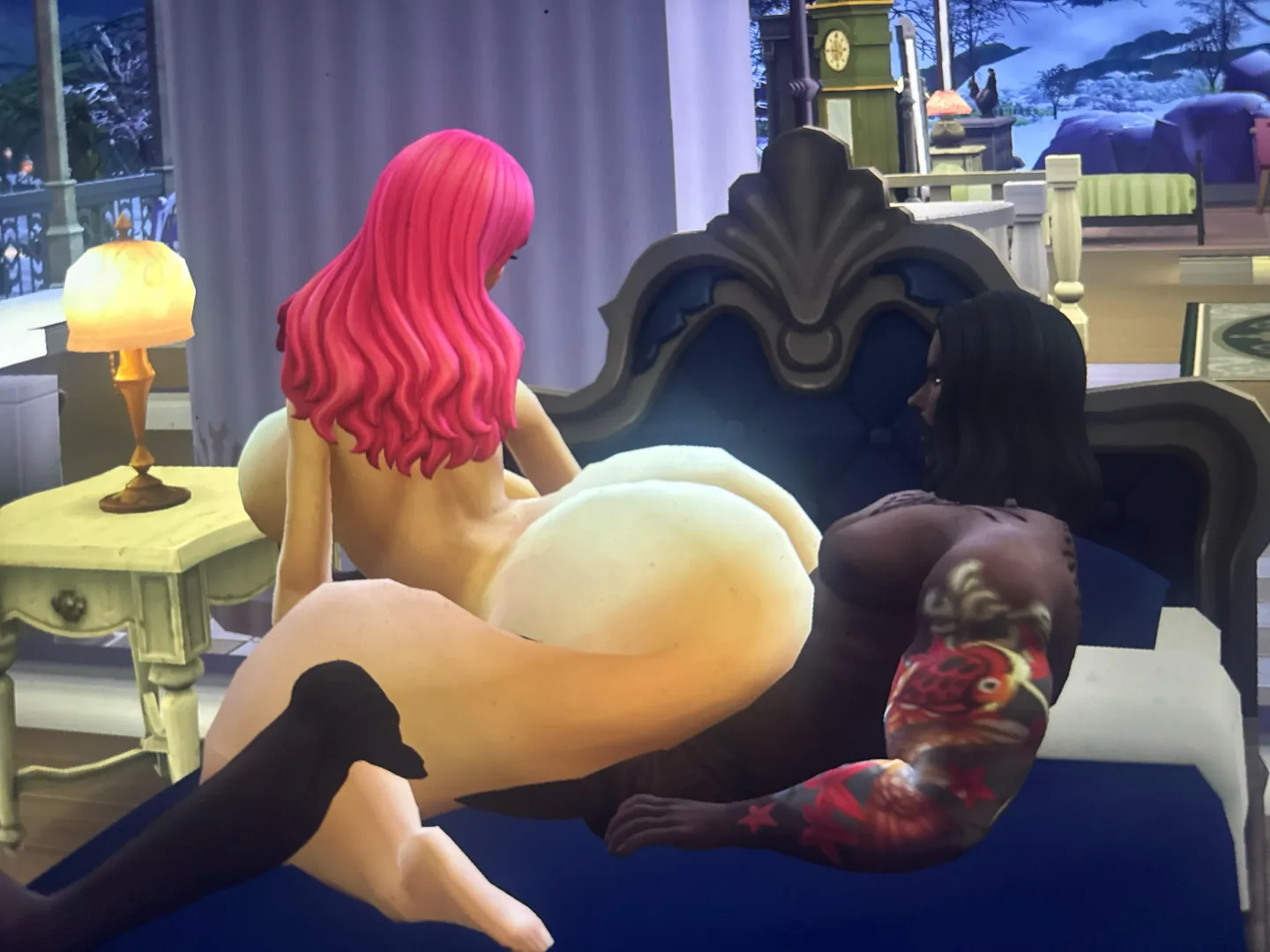 Pawg with pink hair vs Antonio Ingram.