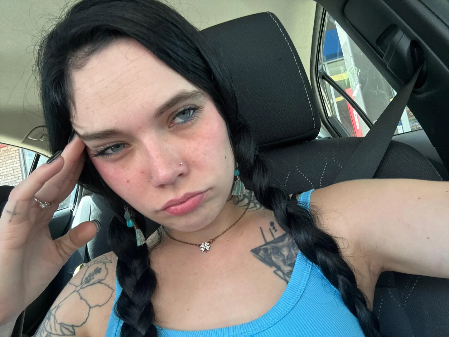 The after braids look is everything